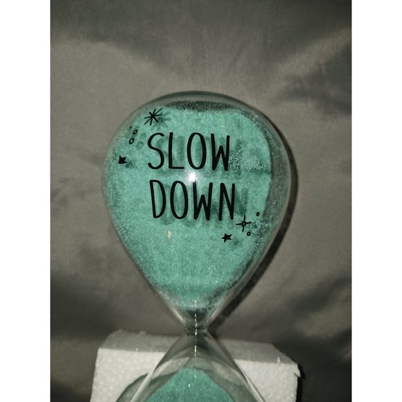 NEW! Sand Timer (Take Time, Slow Down" - Picture 1 of 4